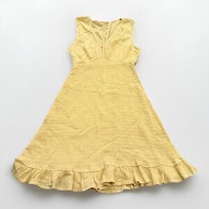 ONeill Womens Yellow Dallas Sleeveless Dress 100% Viscose Size XS NWT New $55